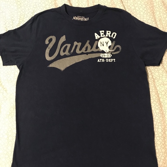Aeropostale Navy Blue Tee - Picture 4 of 6